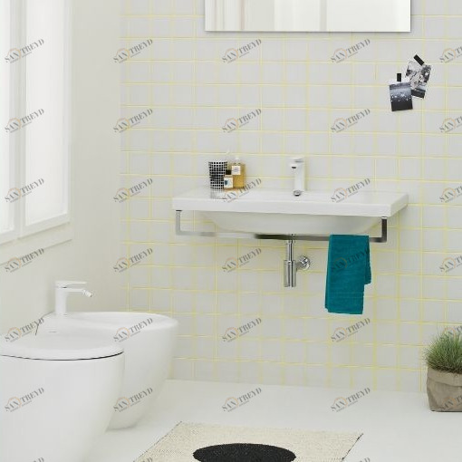 BLL006 Подвесная раковина настенная овальная ArtCeram  белая 