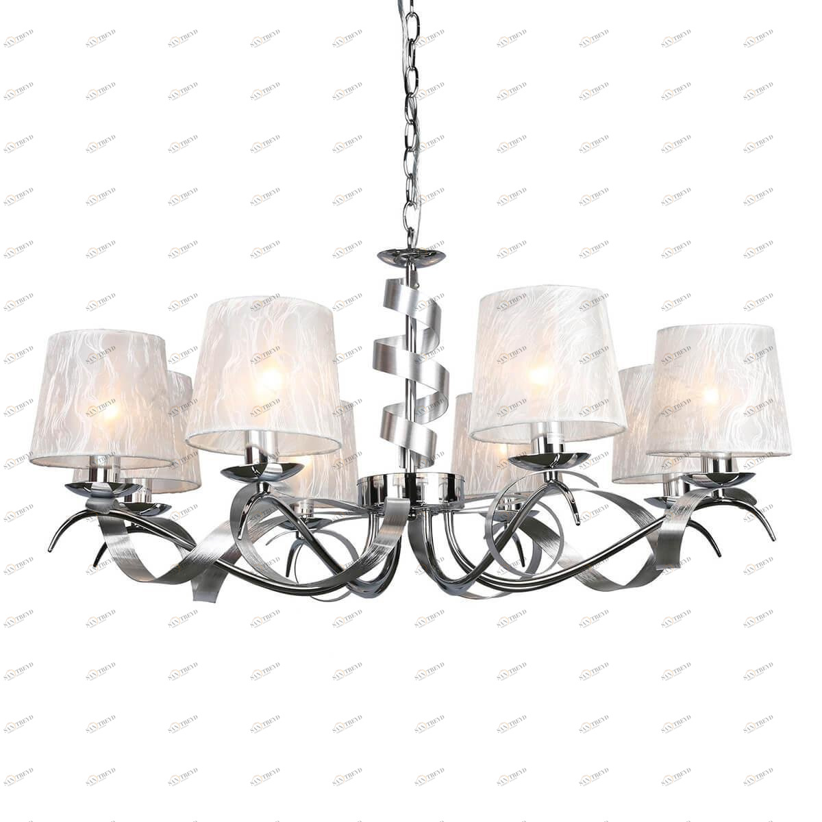 Подвесная люстра Omnilux OML-61703-08 OMNILUX ДИЗАЙНЕРСКИЕ 185646 Белый 