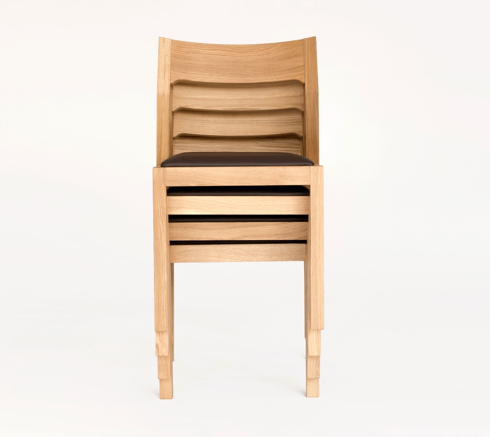 Дубовый стул с мягким сиденьем Case профиль ARCH-00098606 - Вид №4