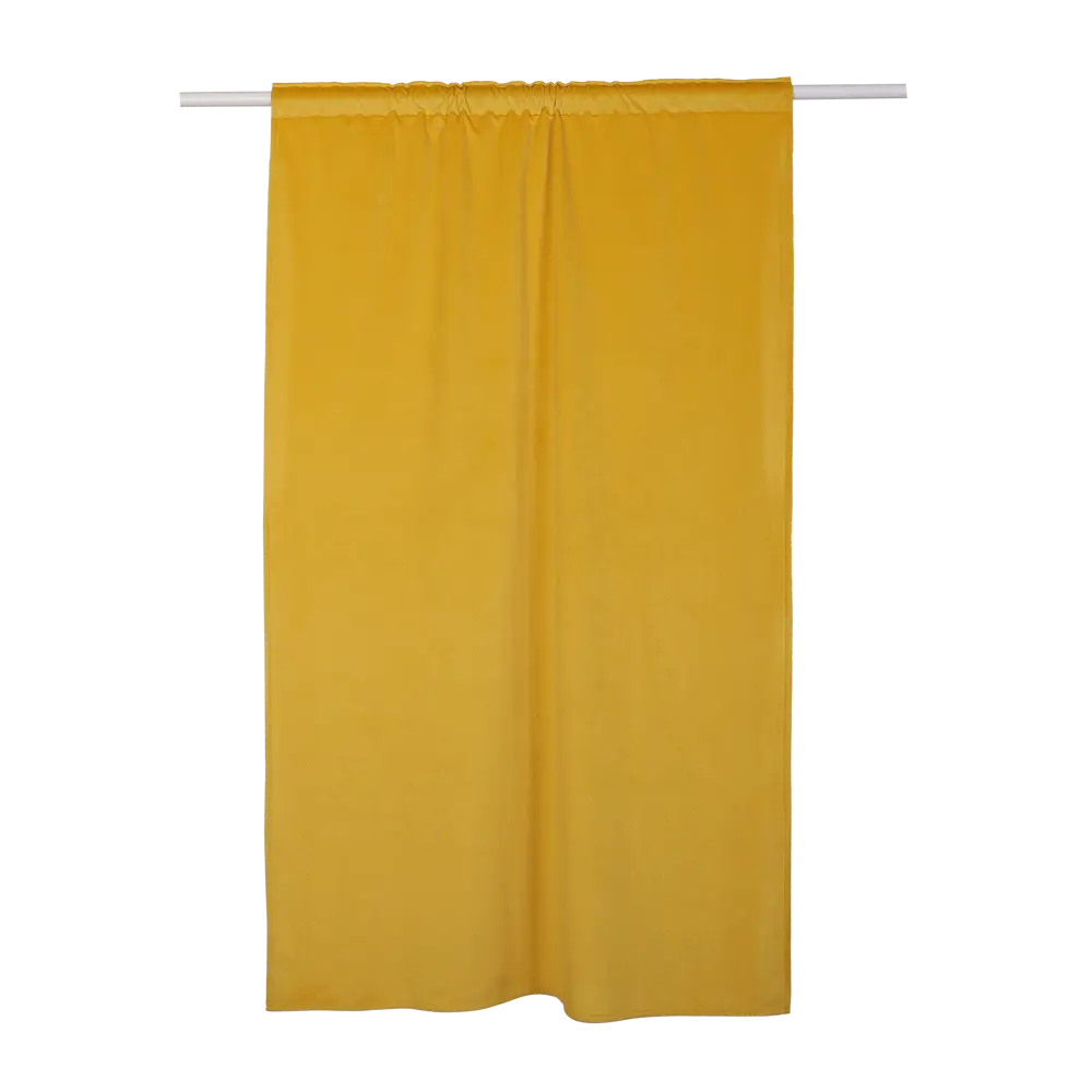 Штора на ленте Brinas 140x280 см цвет жёлтый 83406872 STLM-2021370 INSPIRE 