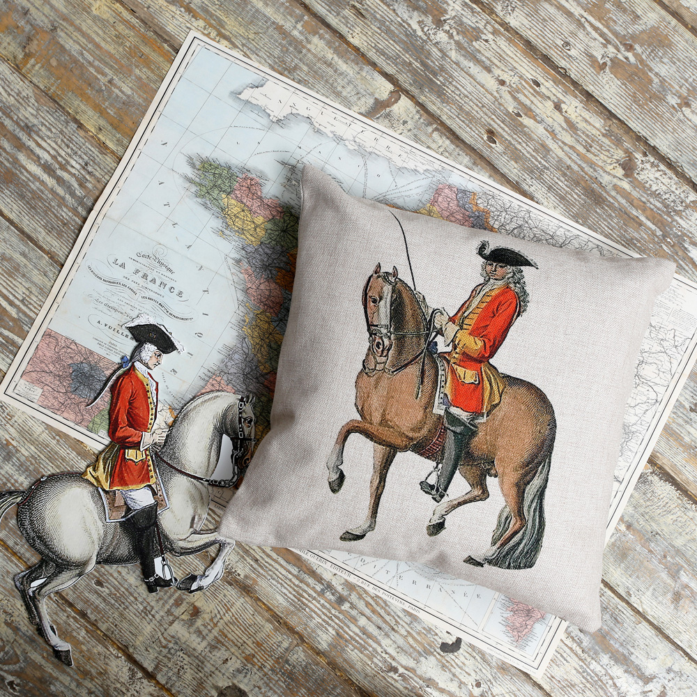 2719151 Декоративная подушка «Верховая езда, Урок № 4» Object Desire  - Вид №2