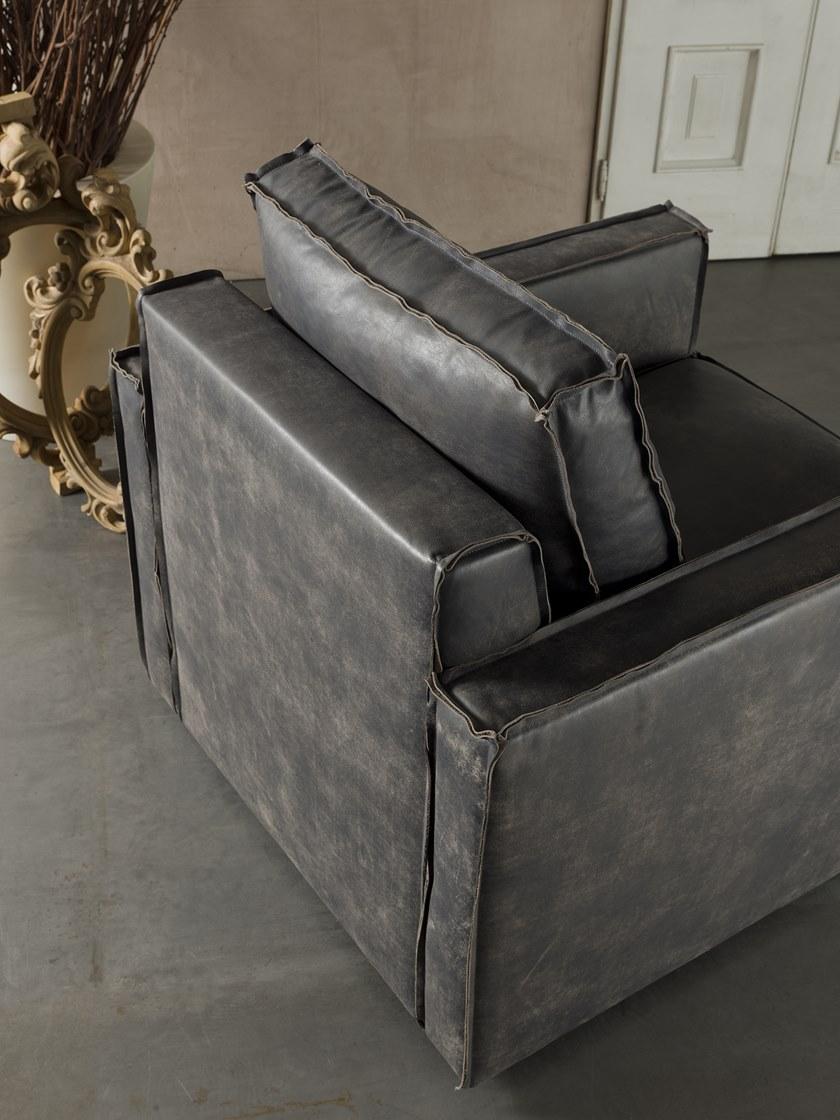 Flexstyle Кожаное кресло с подлокотниками sun-id-1489983 - Вид №1