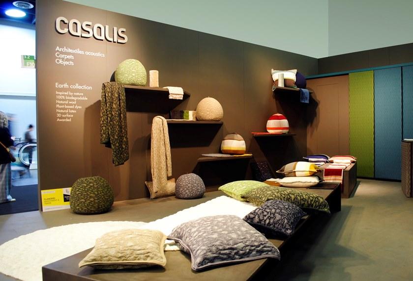 Casalis Подушка из шерсти мериноса с геометрическим рисунком Velden sun-id-1448998 - Вид №7