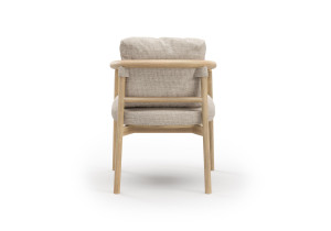 Тканевый садовый стул с подлокотниками