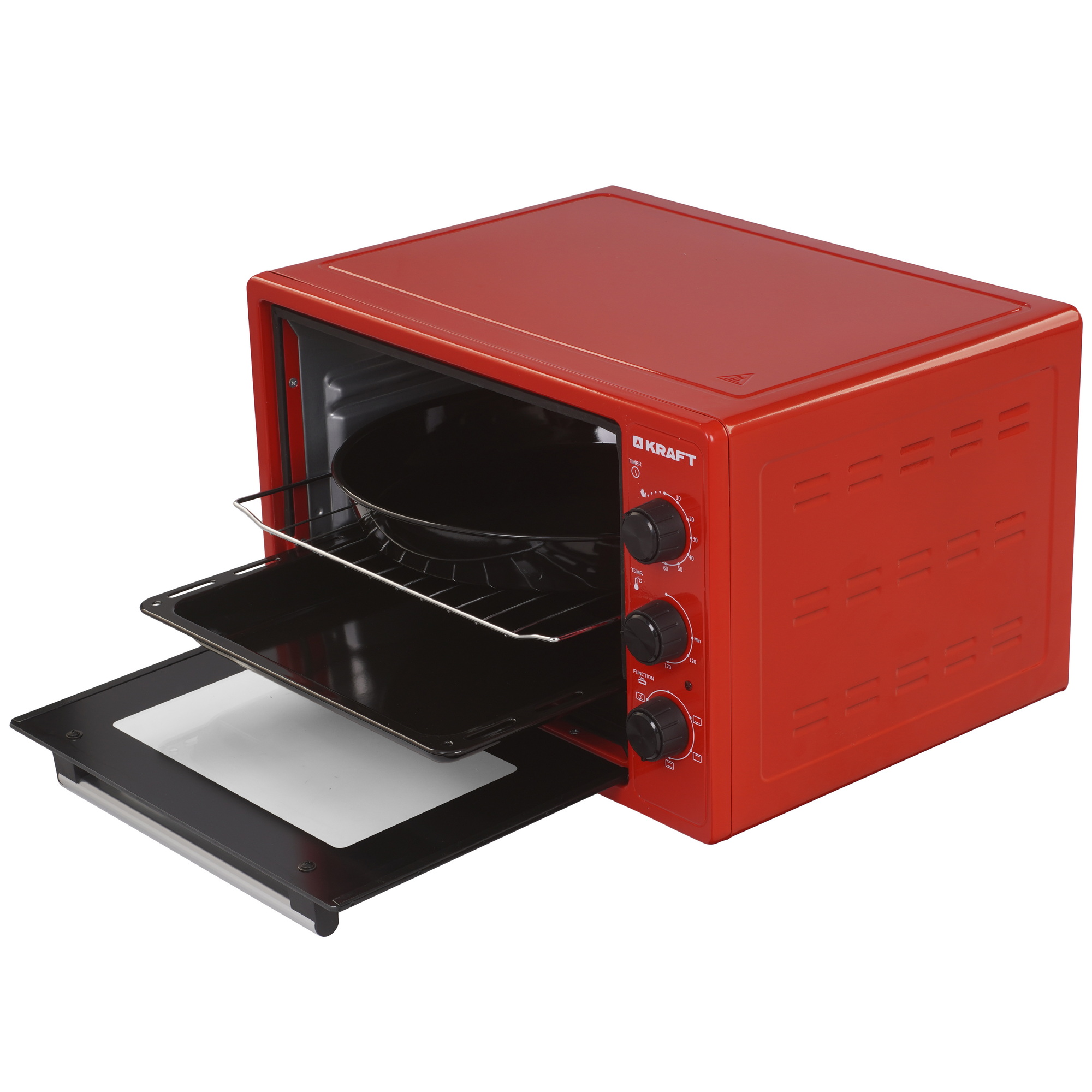 9265945 Мини-печь Kraft KN-MO 3902 FKR красный STDN-0133510 - Вид №4