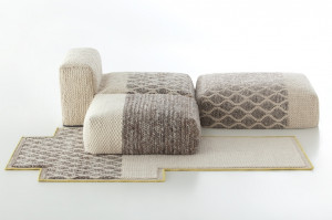 070824 Ковер Rhombus Ivory 160x250 GAN Mangas Space