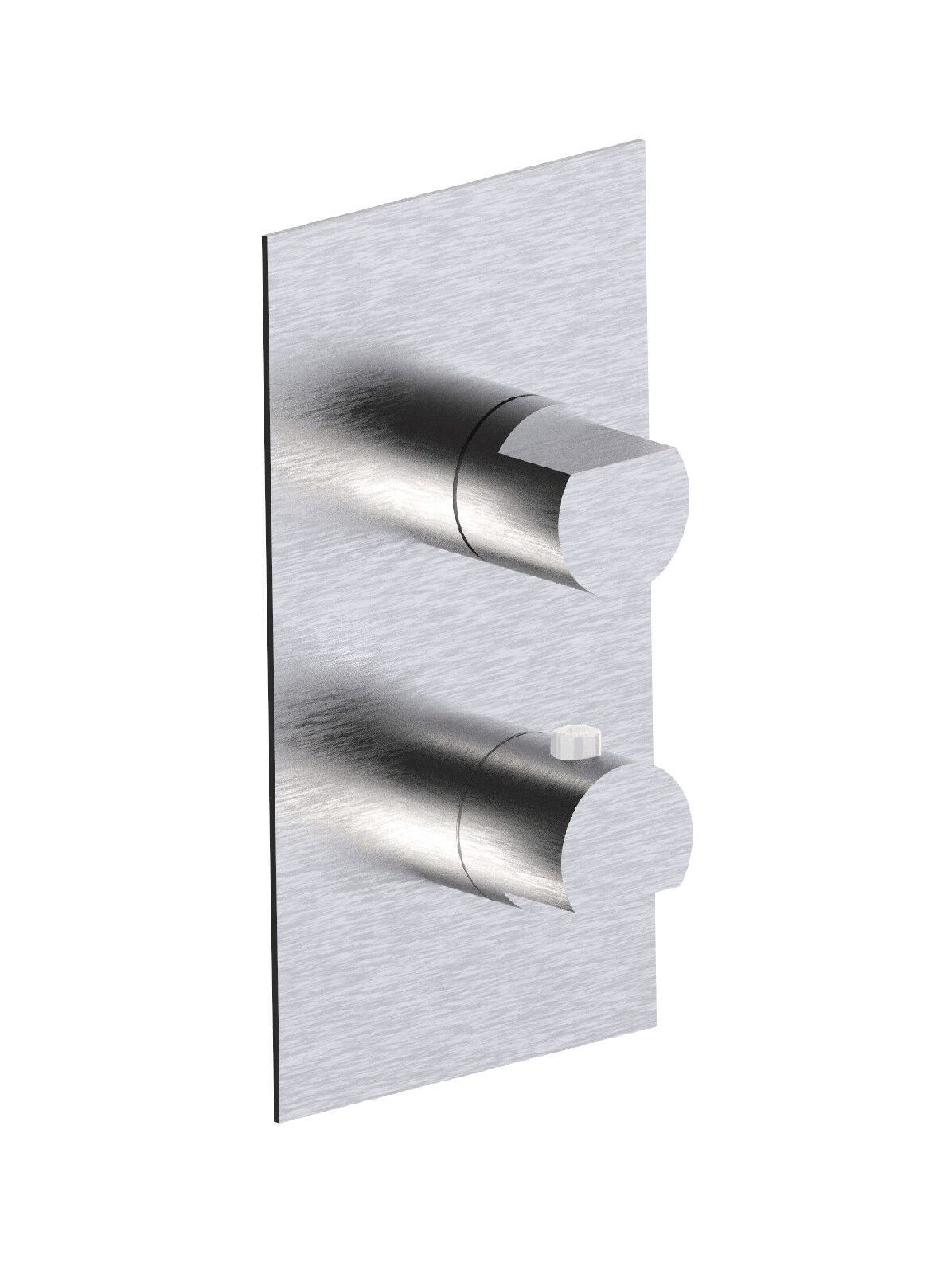 Термостатический смеситель для душа из нержавеющей стали с переключателем Rubinetterie Frattini Borgia ARCH-00040178 - Вид №2