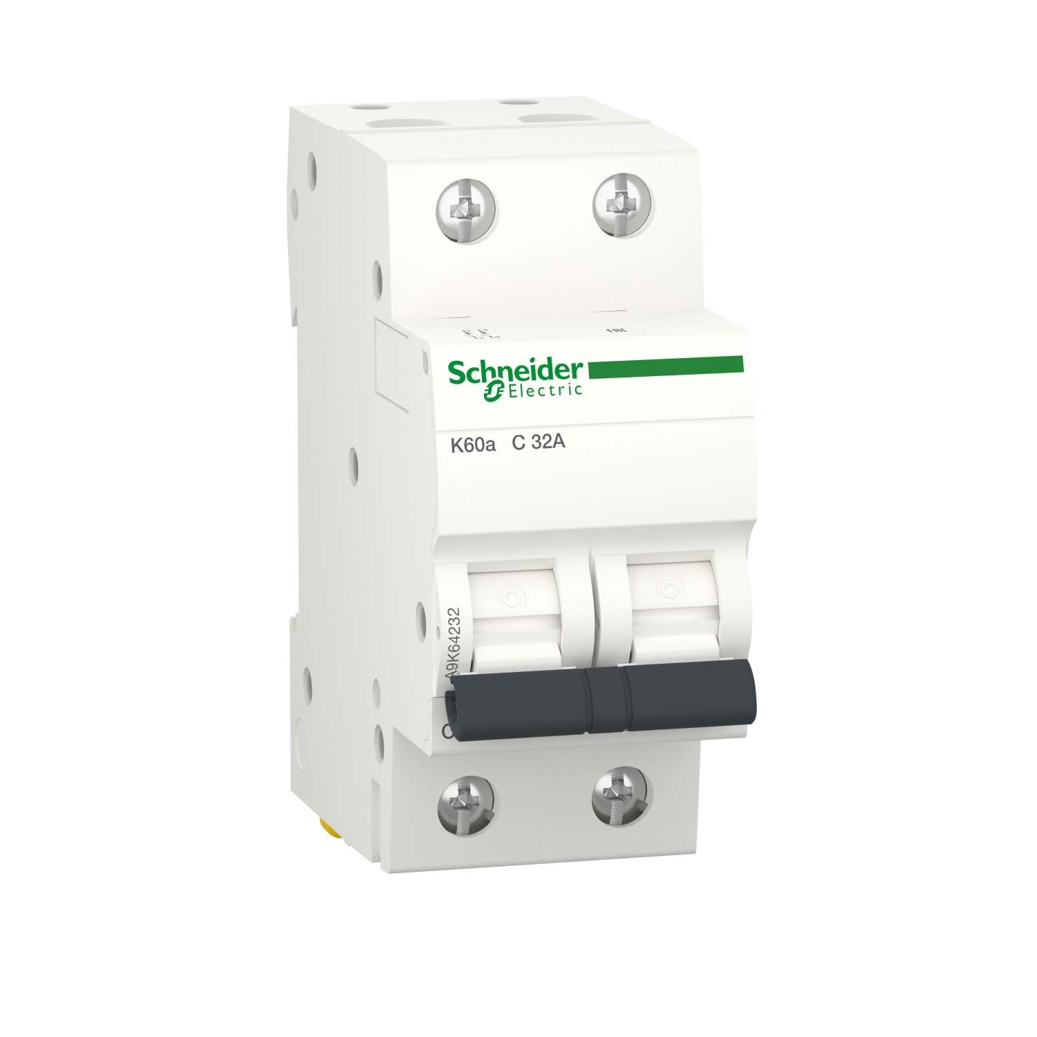 A9K64232 K60a АВТОМАТИЧЕСКИЙ ВЫКЛЮЧАТЕЛЬ 2П 32А С 4,5кА Schneider Electric Acti9 