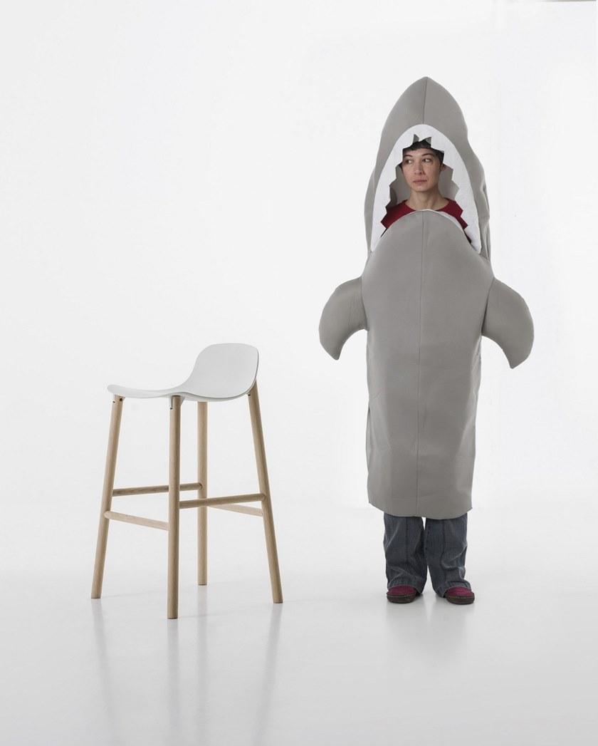 Kristalia Барный стул из полиуретана со спинкой Sharky sun-id-1443826 - Вид №16