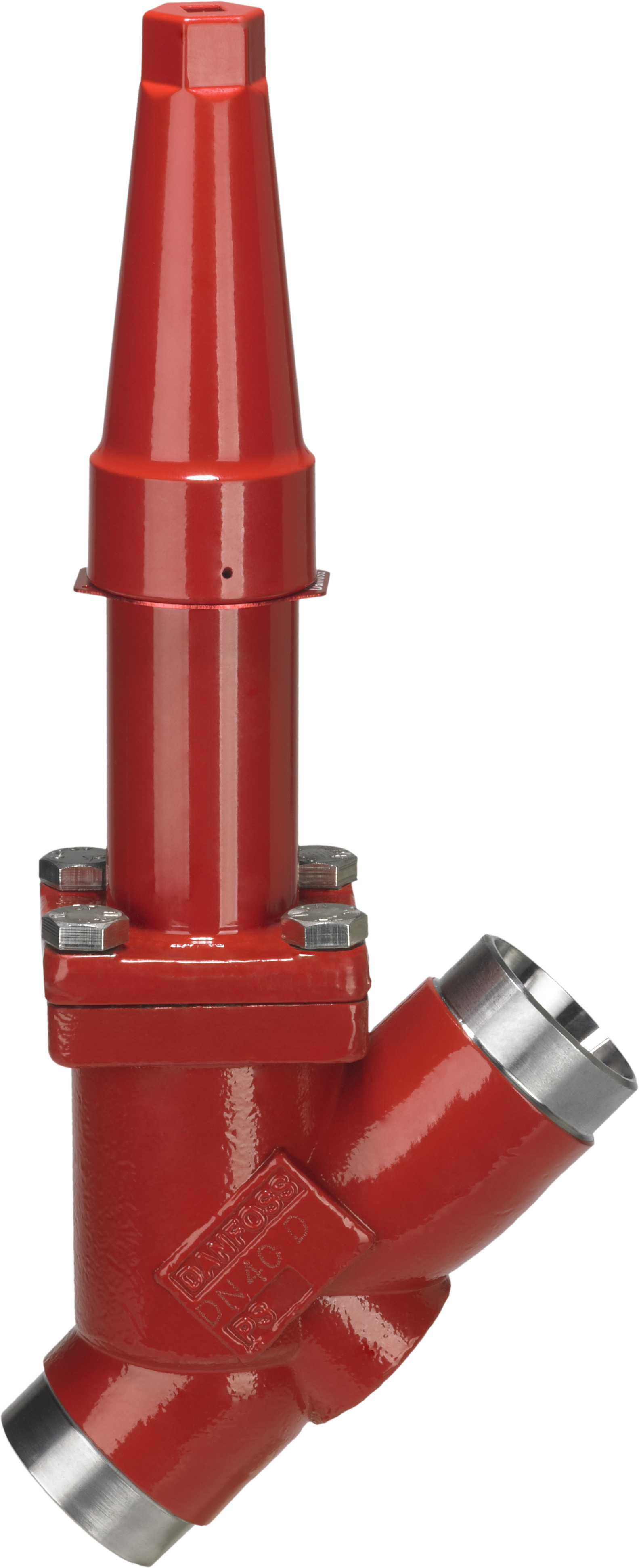 Danfoss SVA-L — запорные клапаны с удлиненным штоком SVA-L 25 A STR H-WHEEL Запорный клапан 148B5470  - Вид №4