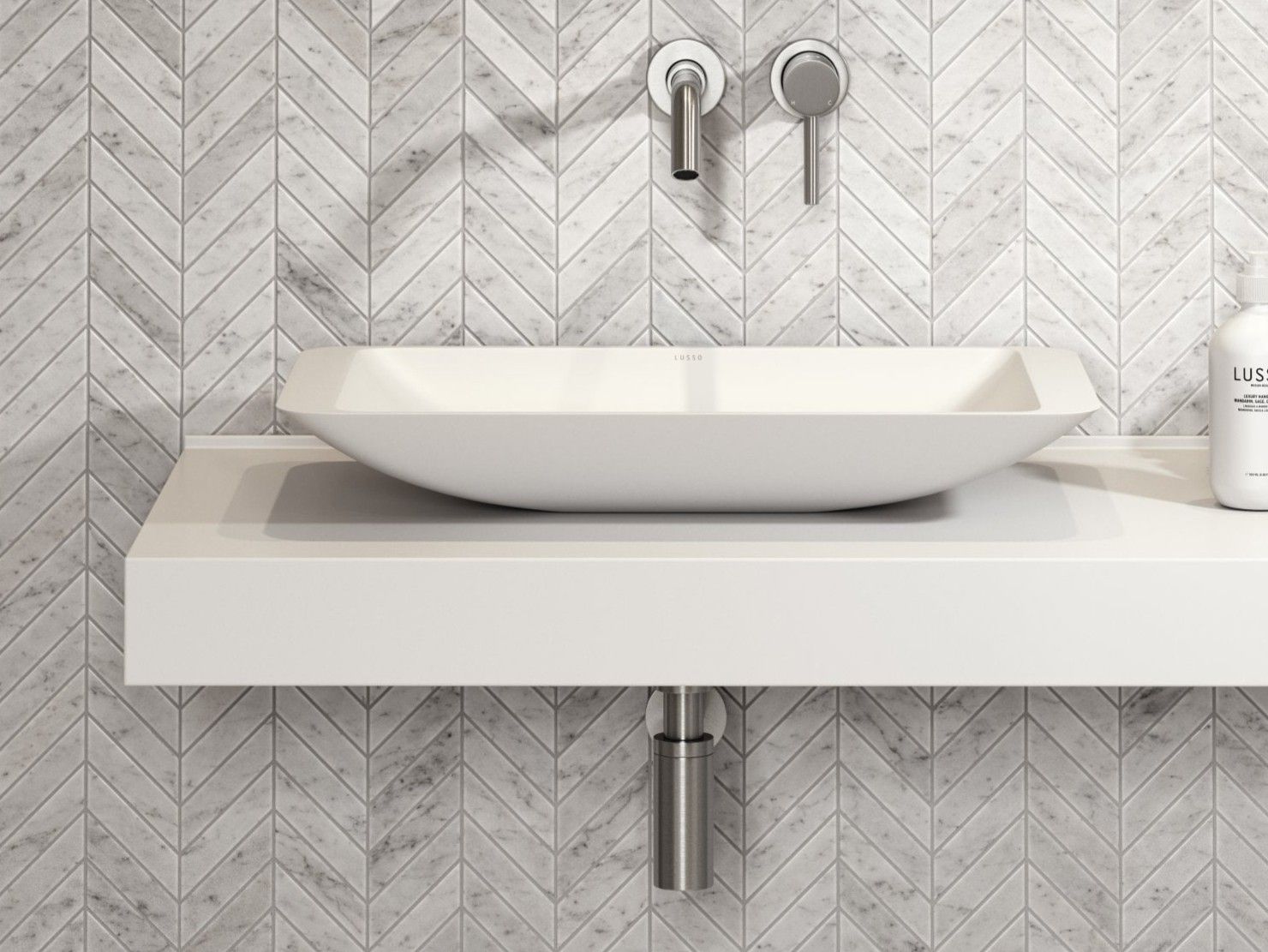 Прямоугольная столешница из смолы LUSSO квадратный ARCH-00045406