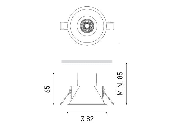 Алюминиевый светодиодный светильник Arkoslight Shot Light ARCH-00081565 - Вид №11