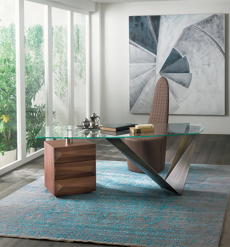 Письменный стол  REFLEX PRISMA STEEL SCRIVANIA 