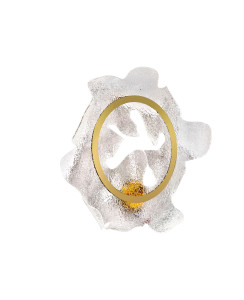 Светодиодные настенные светильники из нержавеющей стали и стекла