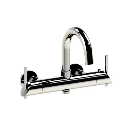 49.784 Настенный термостатический смеситель для ванны / душа - Ручки со скошенными краями HORUS Range Minoé 