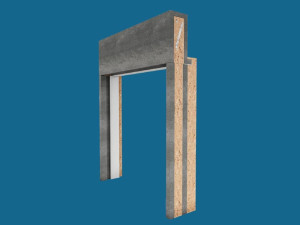 Мусорный контейнер для встраиваемых перегородок с боковыми плечами