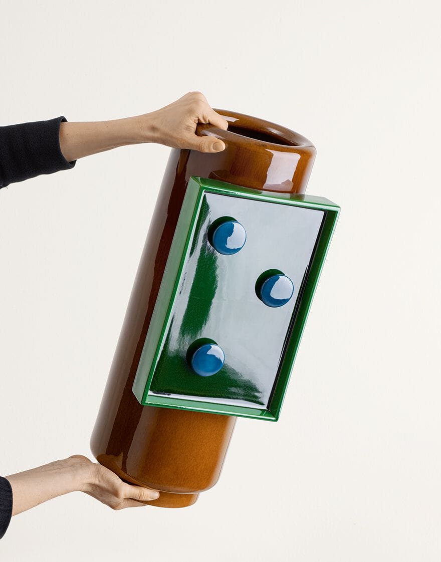 Керамическая ваза ручной работы Mutina Mutina Editions ARCH-00119932 - Вид №2