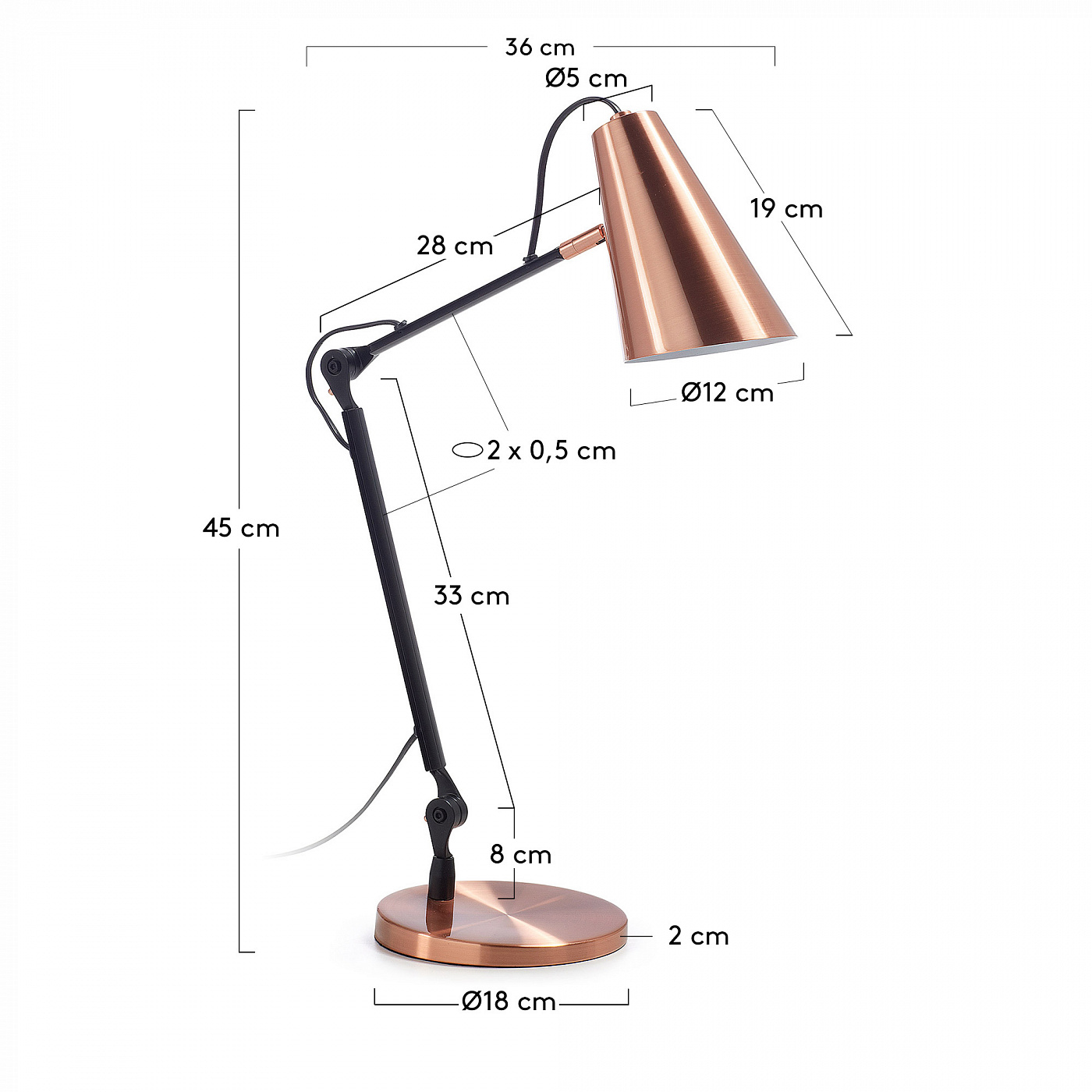 052489 Настольная лампа Paola La Forma Ambit - Вид №2
