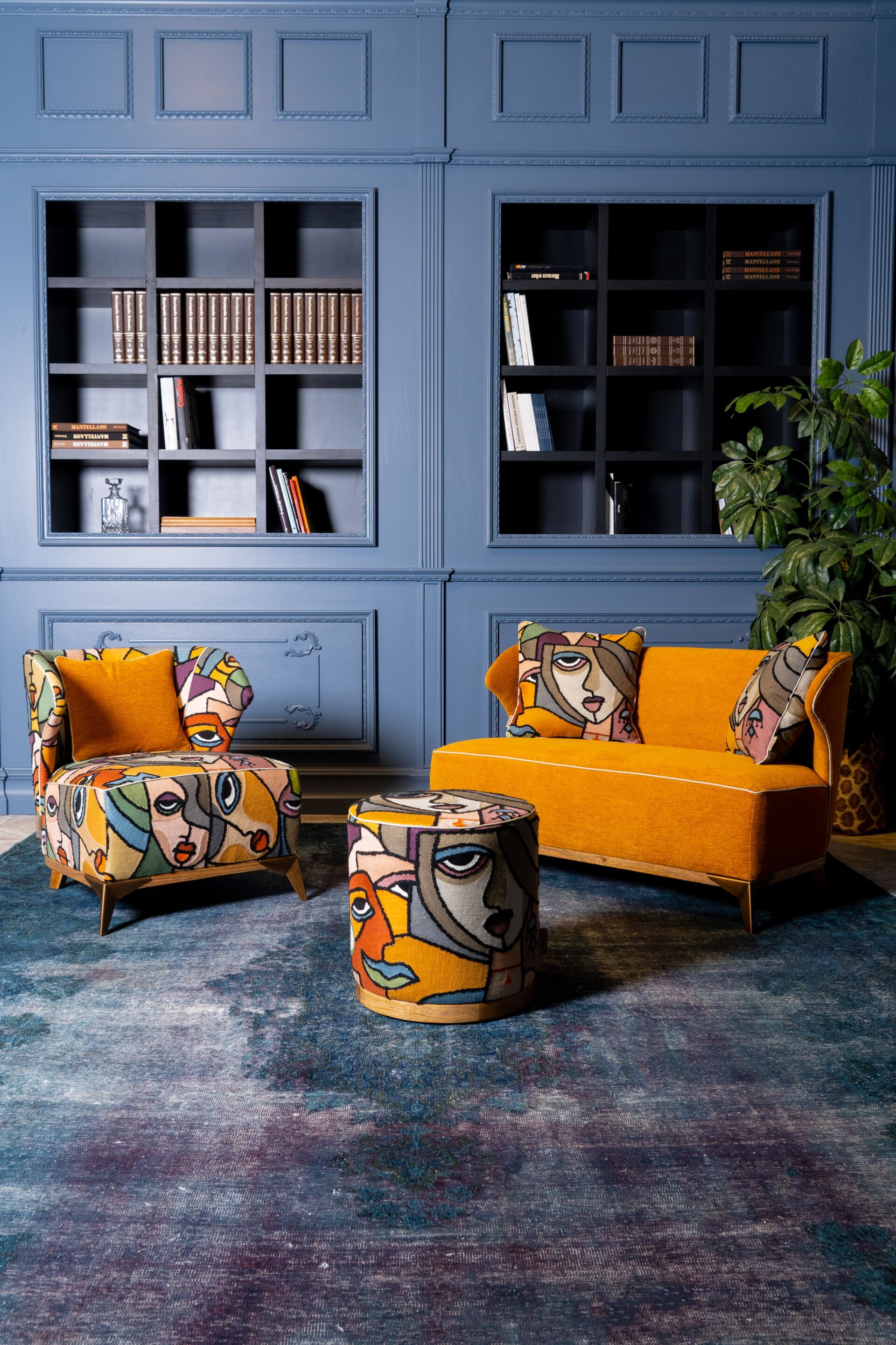 Ткань диван Mantellassi 1926 Августина ARCH-00088349 - Вид №10