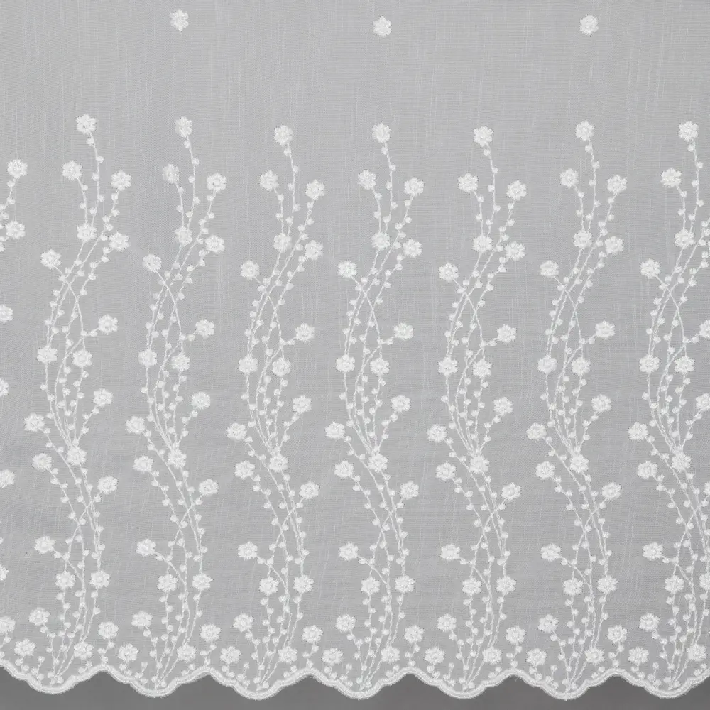 Тюль на ленте «Черемуха» 250x280 см цвет белый GARDEN STLM-2003306 - Вид №3