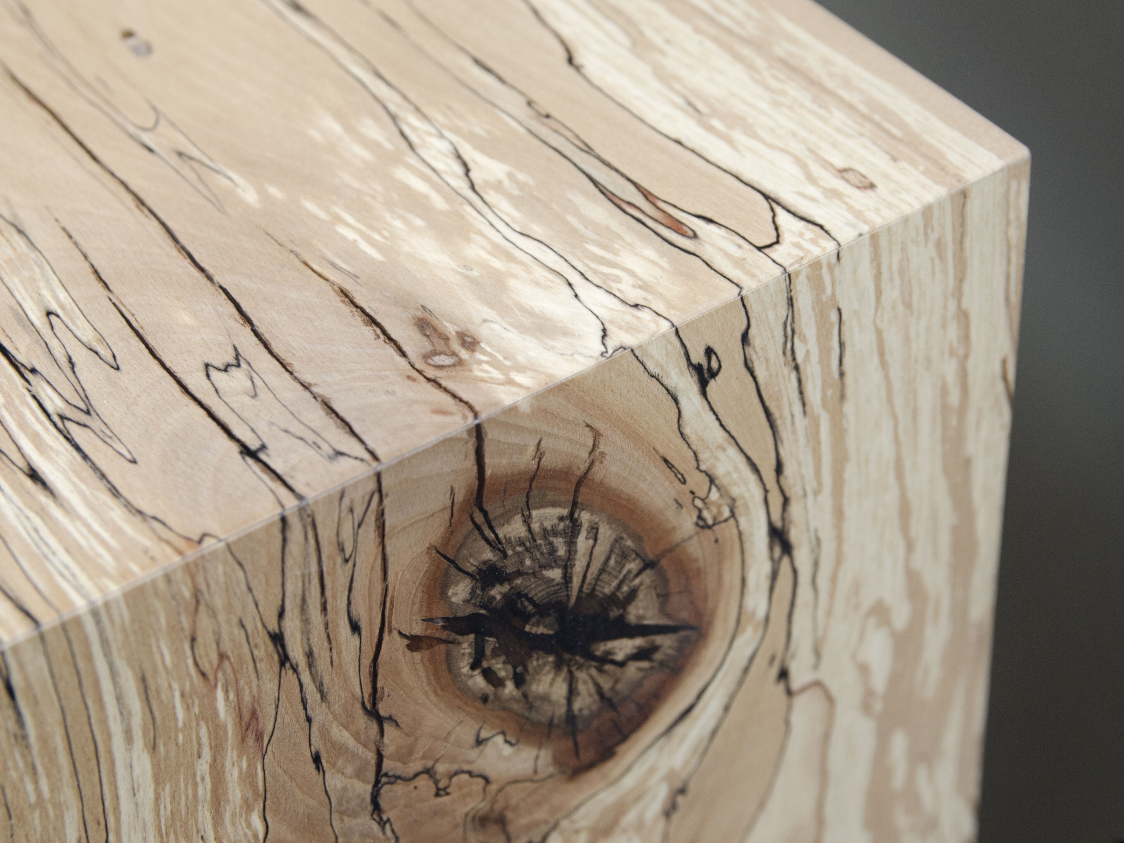 Прямоугольный журнальный столик из массива дерева и смолы alcarol Fungi ARCH-00027637 - Вид №14