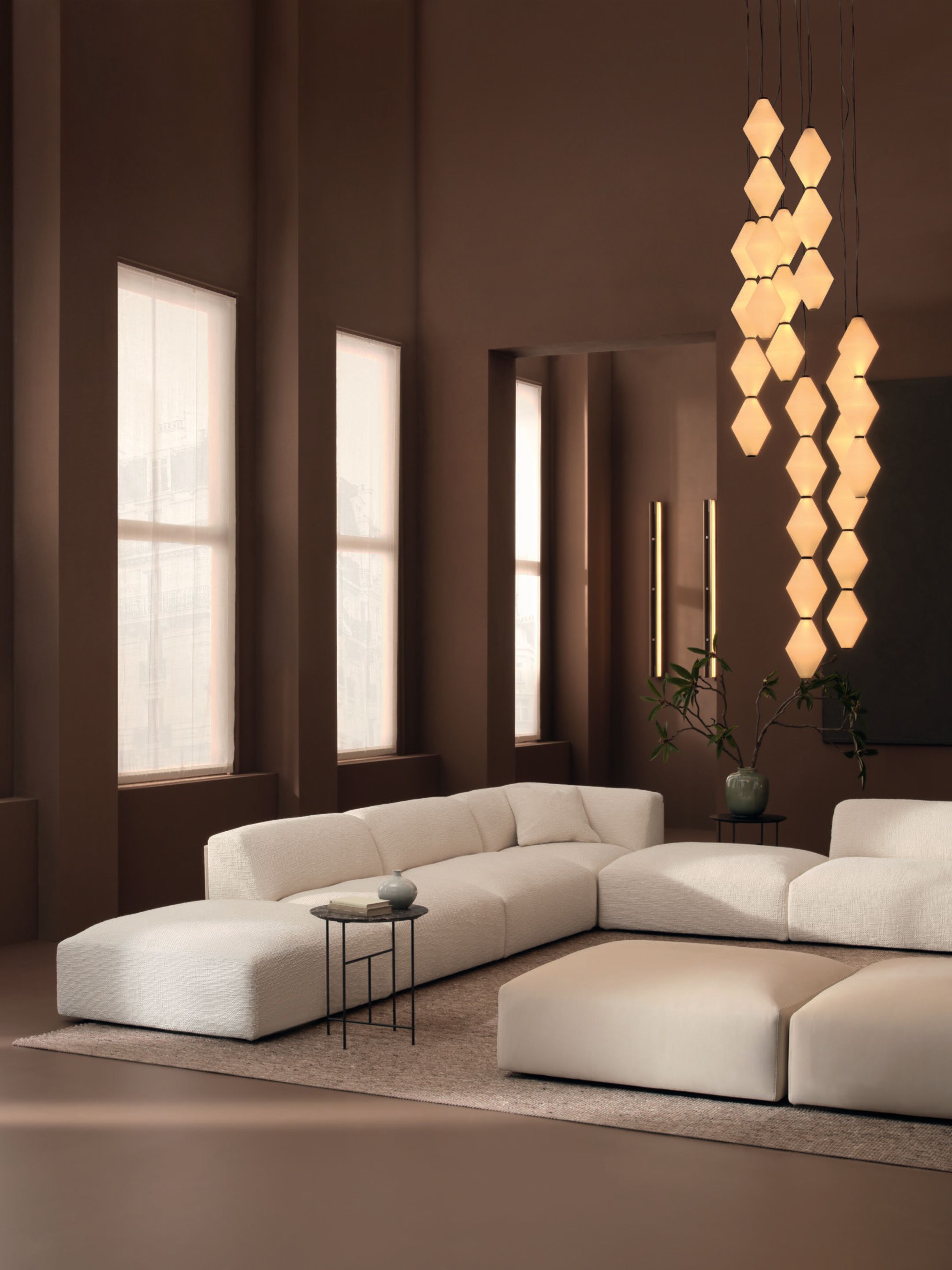 Модульная стеклянная светодиодная подвесная лампа DE PADOVA Helium Mini ARCH-00055138 - Вид №2