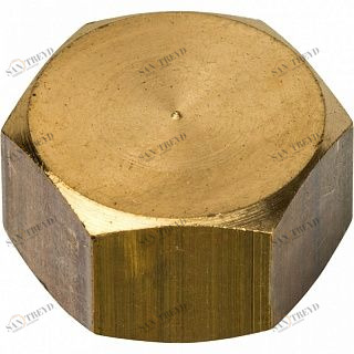 Заглушка ВР 1 1/2" латунь STOUT SFT0026000112