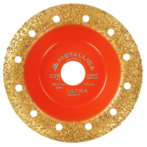 Чашка твердосплавная шлифовальная METALLICA Ultra 125х22,2 мм, #24, закругленная, по дереву. В кор. 9164947