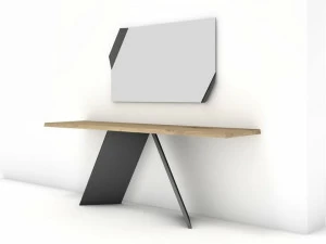 Bonaldo Прямоугольная деревянная консоль Ax