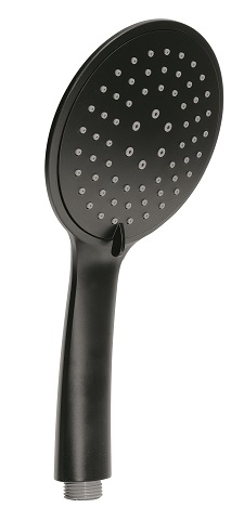 GYHS10313(14) Gedy, ручной душ из ABS: 3 режима, соединение 1/2”, цвет черный матовый 