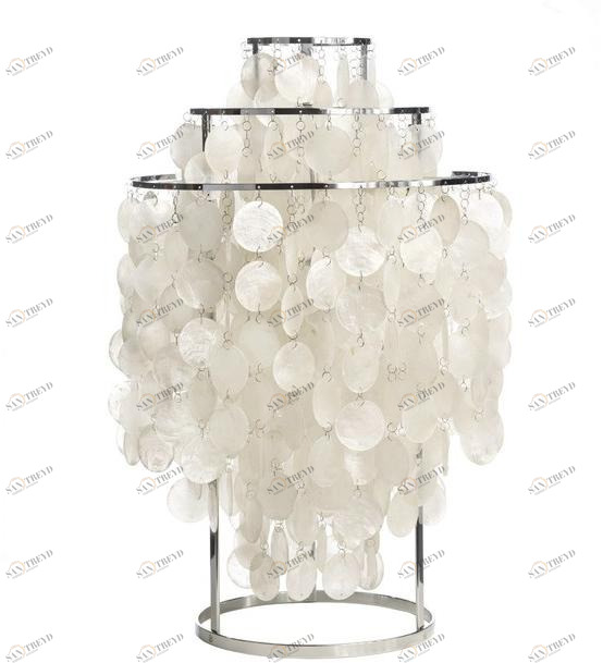 Verpan Дизайнерская настольная лампа из перламутра Fun mother of pearl sun-id-1426614