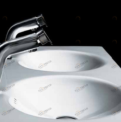 40130 Накладная раковина на столешницу  овальная Althea Ceramica 