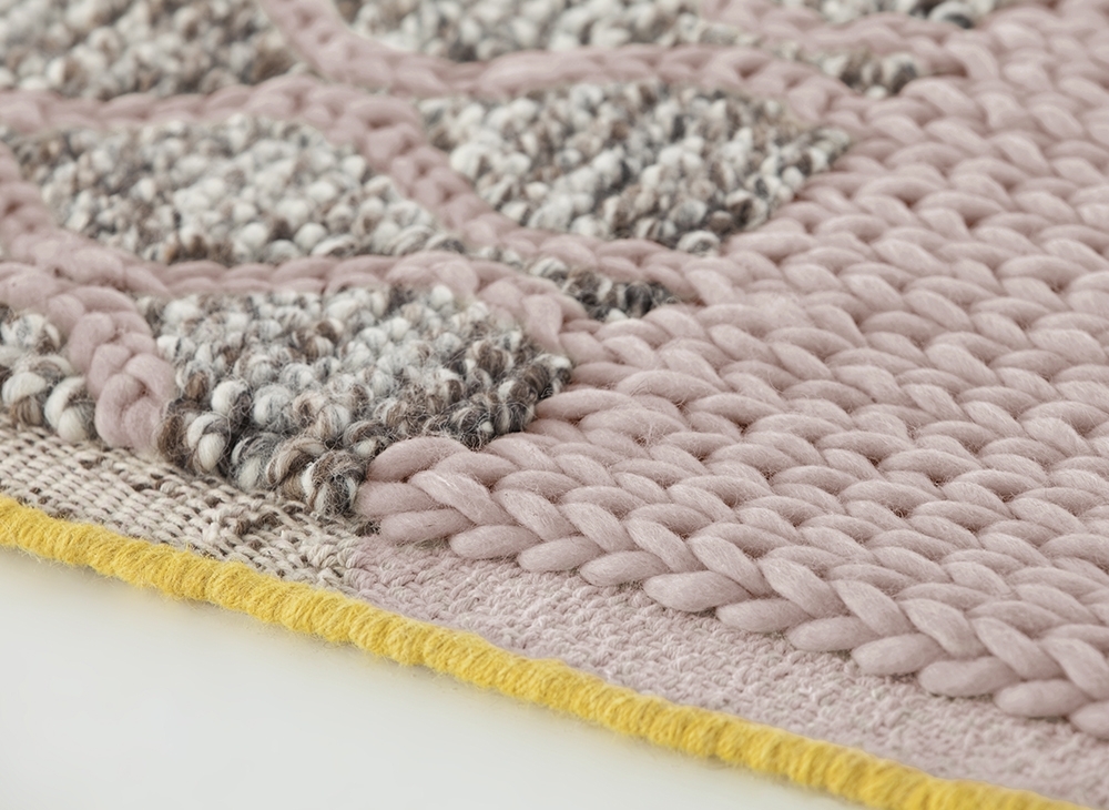 100154 Ковер Rhombus Pink GAN Mangas Space 