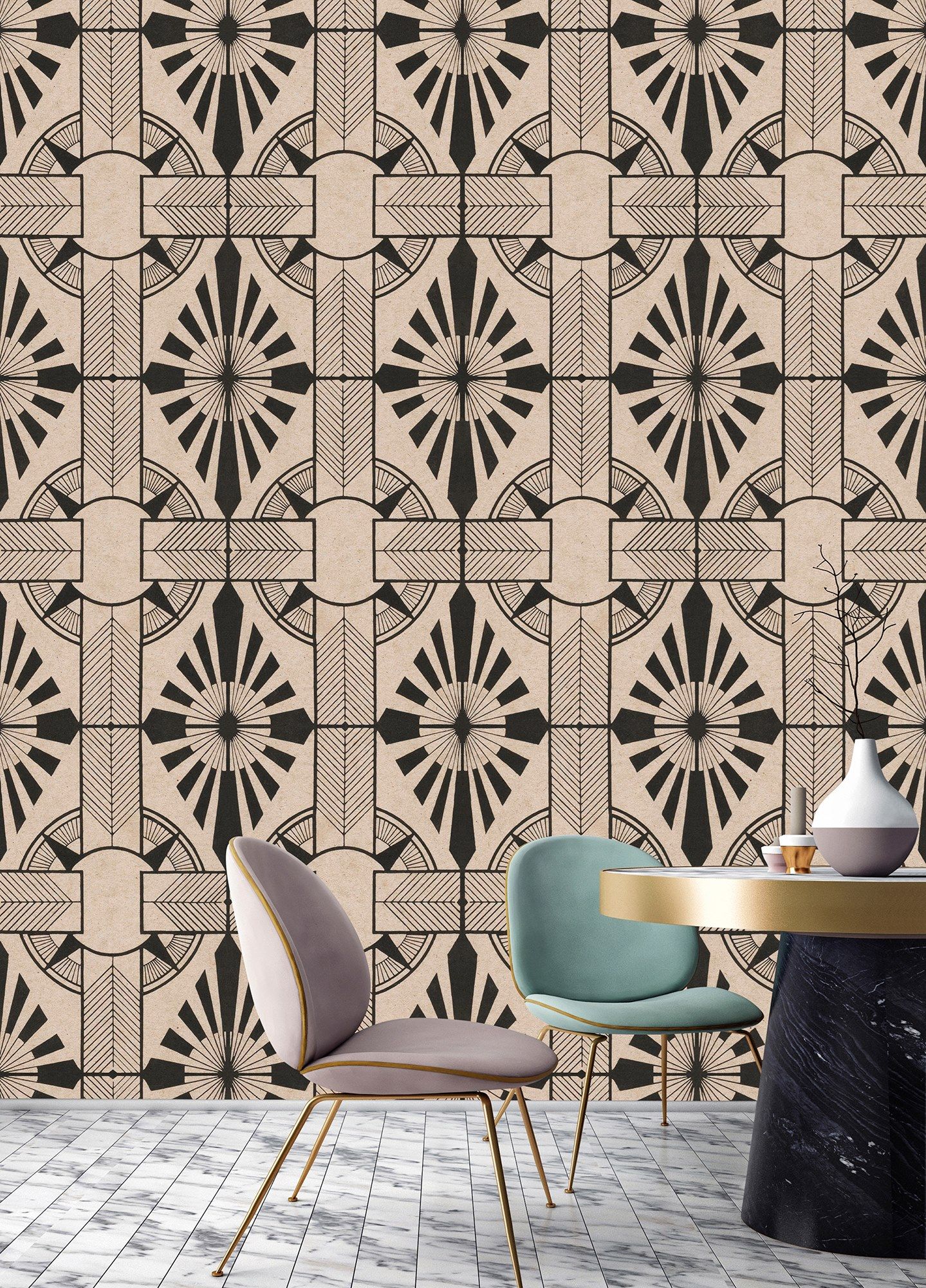 Моющиеся нетканые обои с рисунком Architects Paper Walls by Patel III ARCH-00144791 - Вид №1