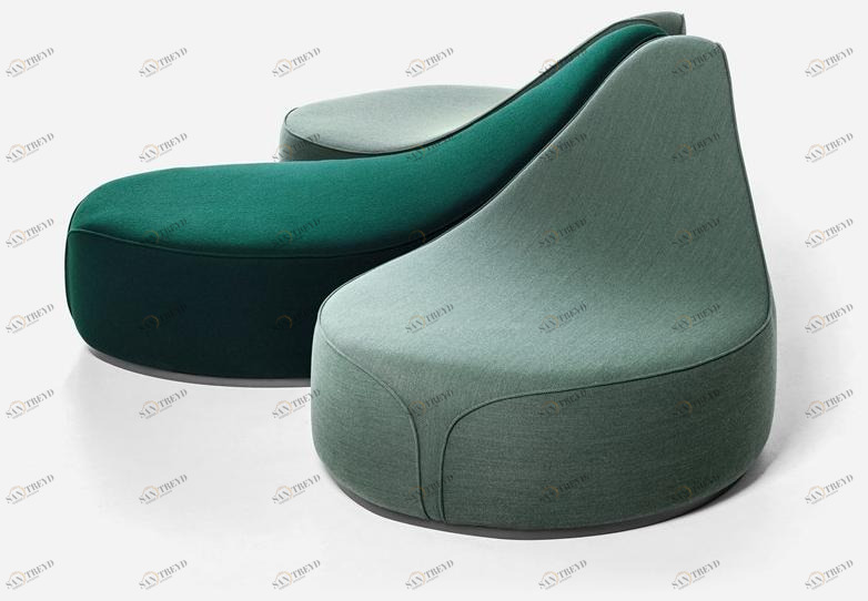 La Cividina Мягкая кушетка Waves sun-id-1471255