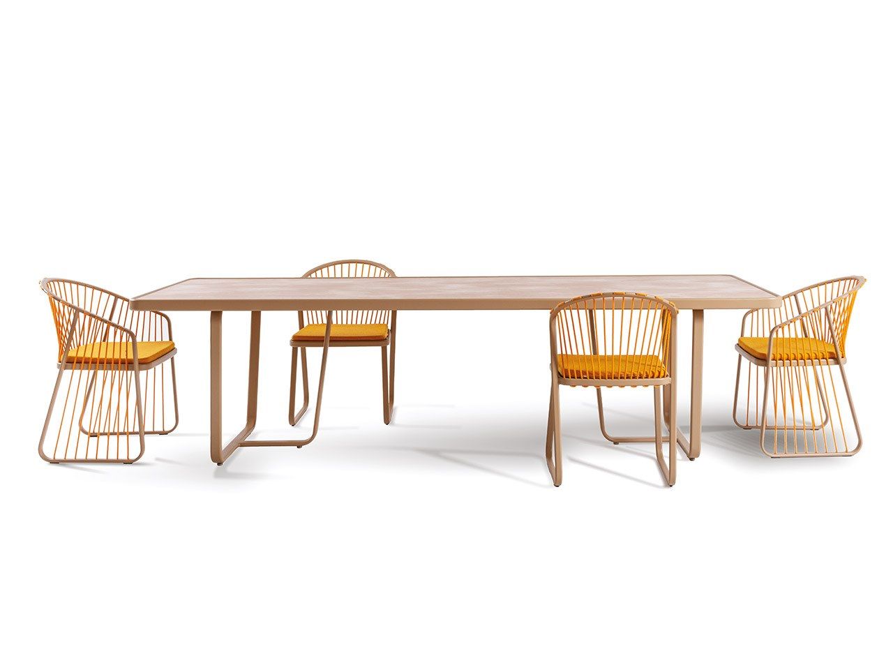 Прямоугольный садовый стол из ламината Coro Sally ARCH-00055397