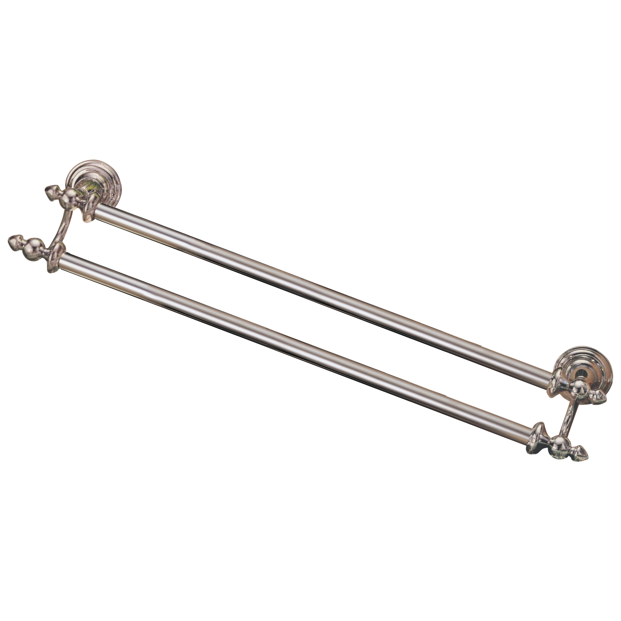 75224-NN 24-дюймовый двойной полотенцесушитель Delta Faucet Victorian Жемчужный никель