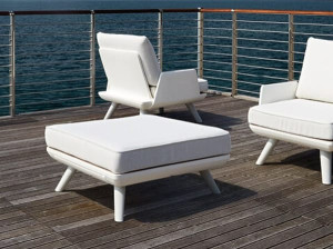 Тканевая квадратная Садовая подставка для ног