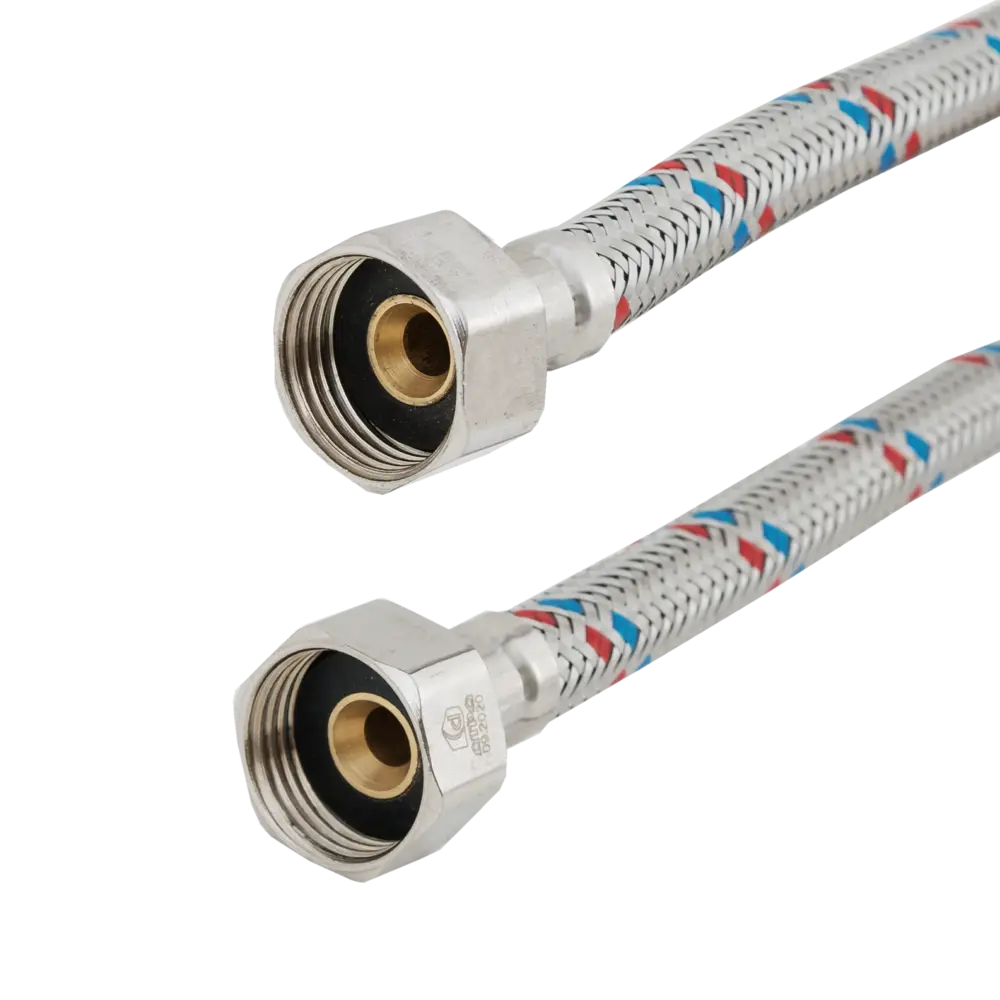 Гибкая подводка для воды 1/2" гайка-гайка 50 см 82894101 STLM-2027096 Santreyd  - Вид №1