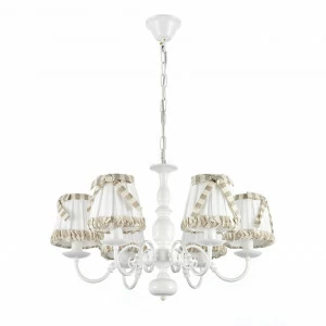Подвесная люстра Arti Lampadari Formello E 1.1.6 W ARTI LAMPADARI ДИЗАЙНЕРСКИЕ, FORMELLO 137678 Белый