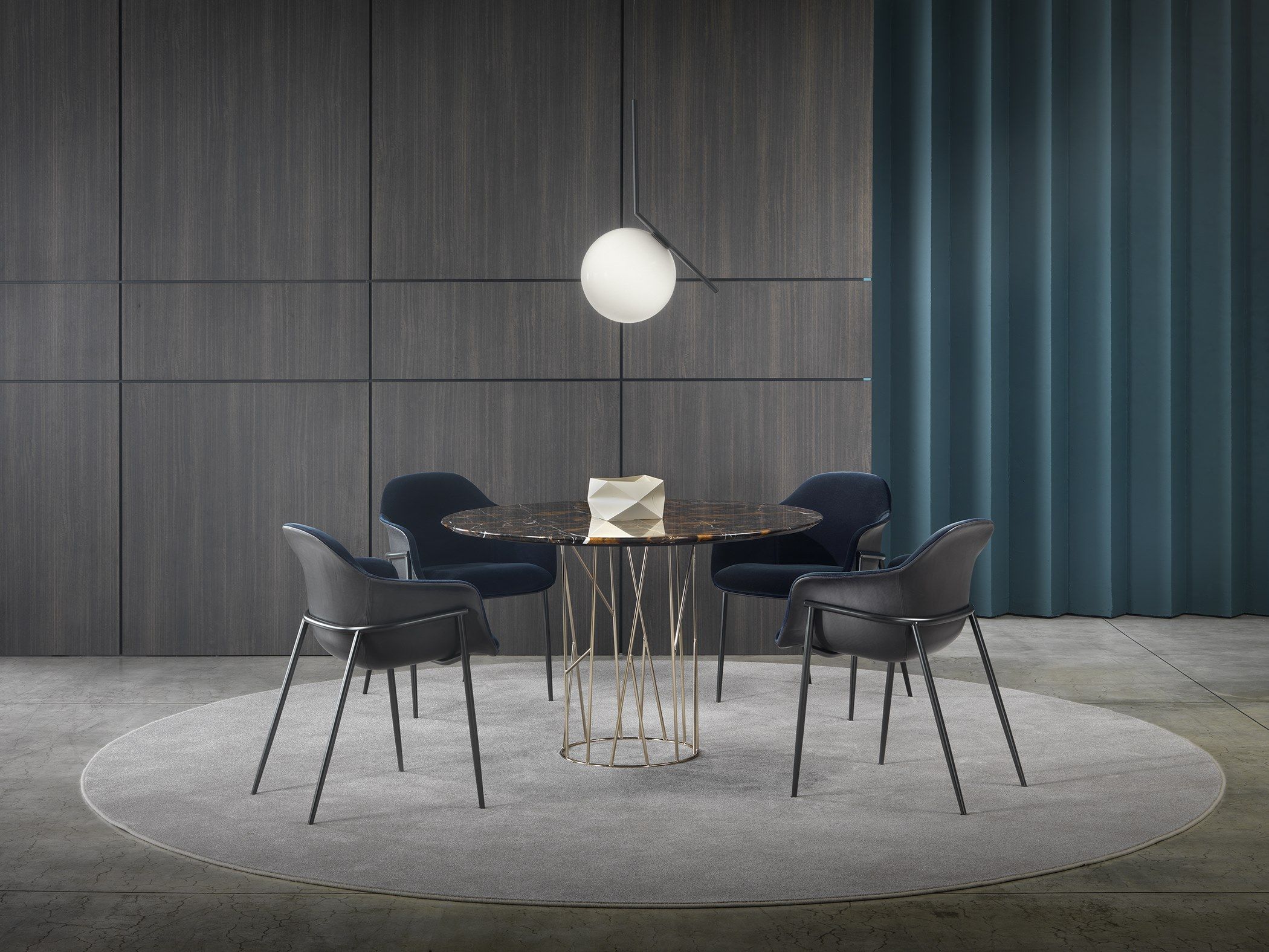 Мраморный прямоугольный стол для гостиной Marelli Twig ARCH-00078818 - Вид №7