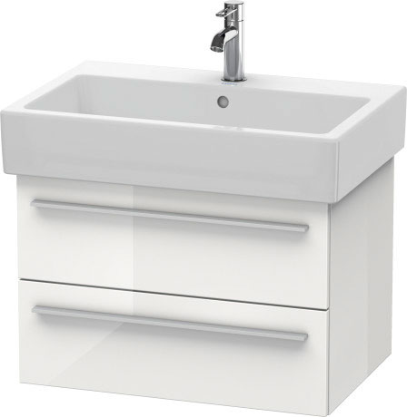 XL634201313 Тумбочка подвесная X-Large #XL6342 650 x 443 мм Американский орех, натуральный шпон Duravit - Вид №2