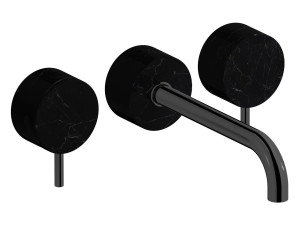 Мраморный настенный смеситель для раковины с 3 отверстиями