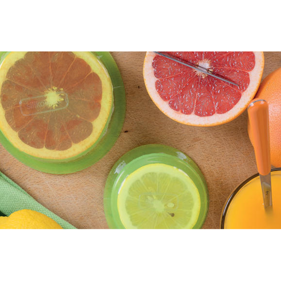 25.029.90.0061 Набор из 2 силиконовых крышек capflex m зеленый Silikomart  - Вид №1