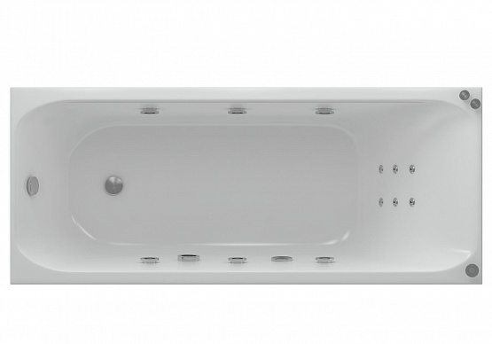 ALF170-0000062 Акриловая ванна акватек альфа 170 см (170х70 new) Акватек Альфа Santreyd - Вид №1