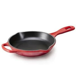 Сковорода чугунная Le Creuset, Ø16 см, бордовая