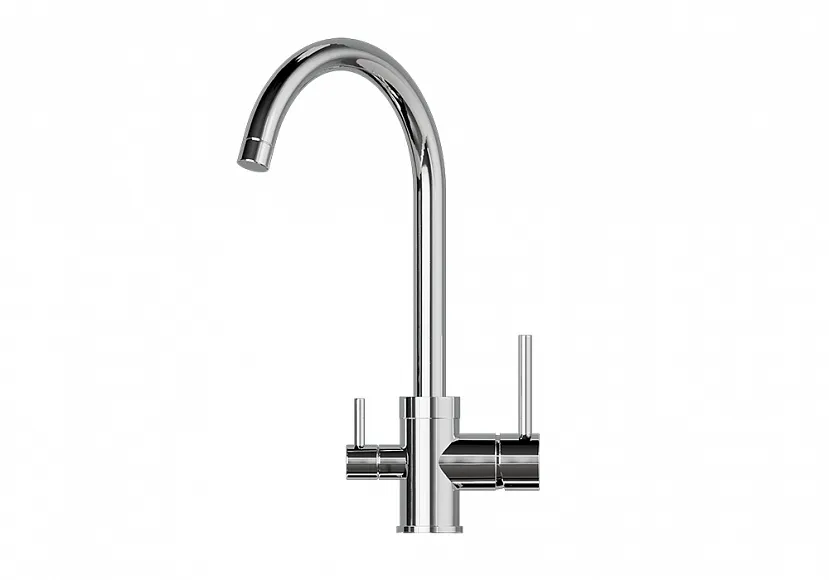 2168, ХРОМ, СМЕСИТЕЛЬ КУХОННЫЙ GRANULA 2168-ST137 - Вид №1