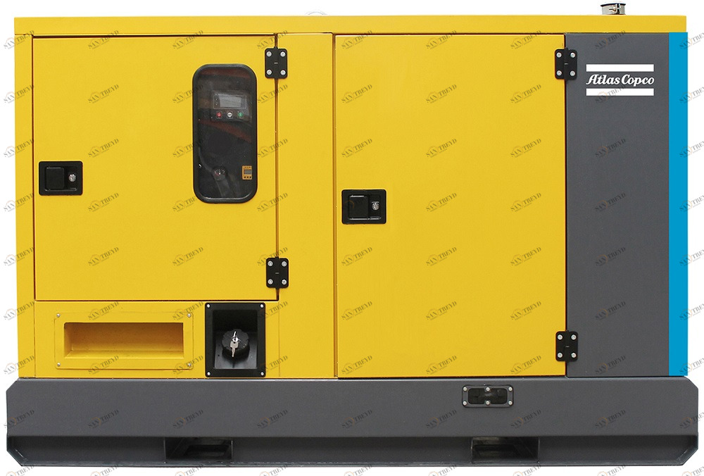 Генератор дизельный Atlas Copco QES 65 в кожухе с АВР sun-id-1032919