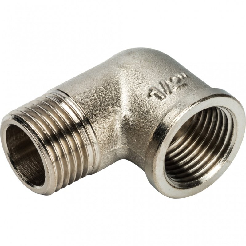 Угольник ВН 1/2" никель STOUT SFT0012000012 - Вид №2