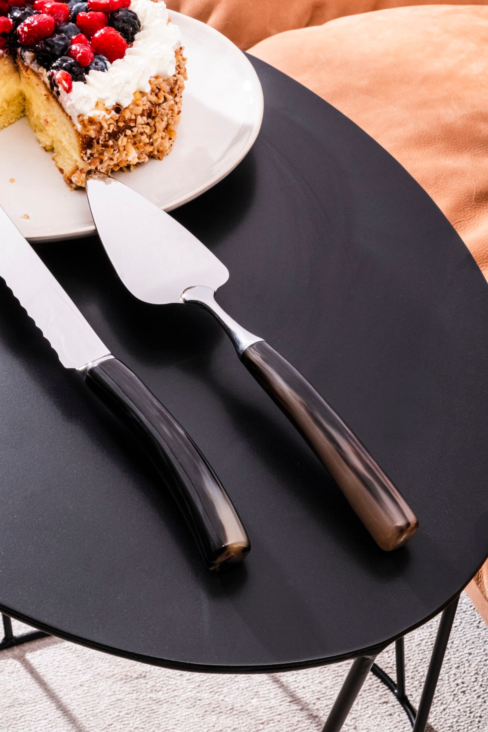 Набор столовых приборов из рога и нержавеющей стали Zanchi 1952 Natural ARCH-00034520 - Вид №5